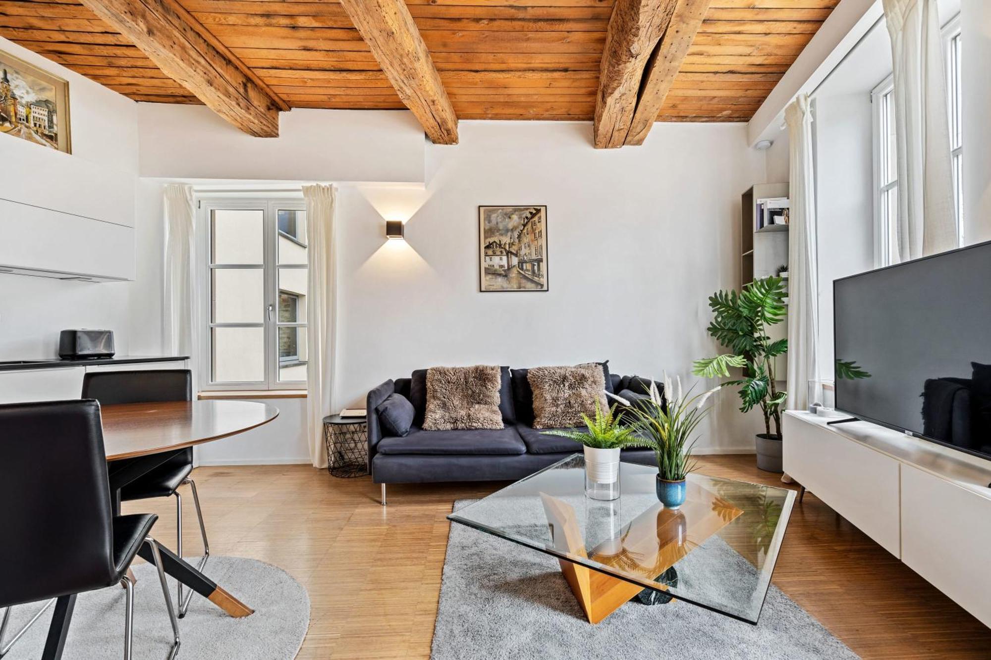Modern 1Br Apartment In Unesco Grund, Люксембург Екстериор снимка
